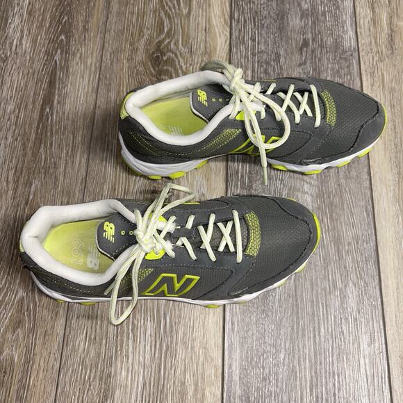 New Balance Women’s US Size 8.5B Running 661 Grey Lime Green WL661VKS Shoes - Picture 2 of 11